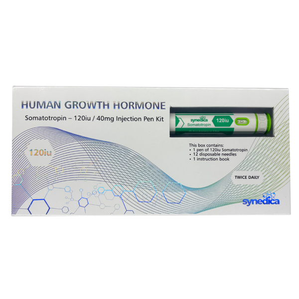 HGH (2) Buy Synedica Somatotropin HGH 120iu Injection Pen Kit Online