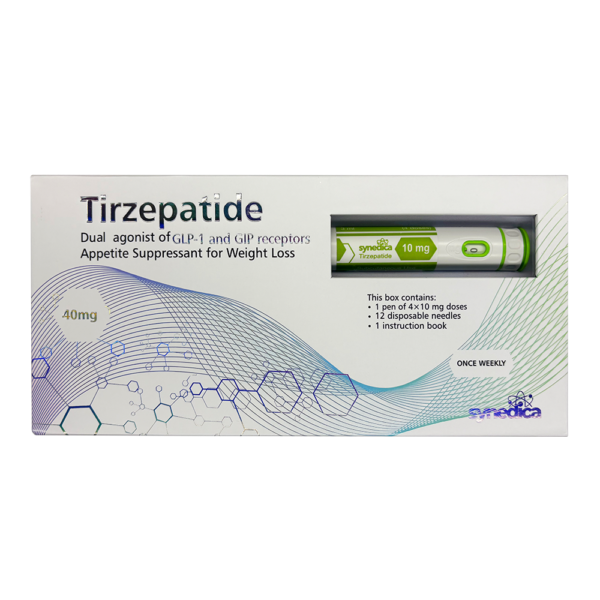 Tirzepatide (2) Buy Synedica Tirzepatide 40mg Injection Pen Kit Online